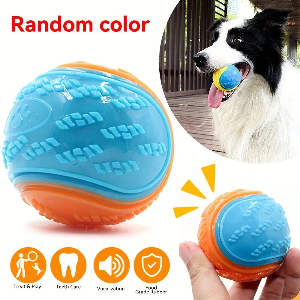 Pet Dental Chew Toy - 1pc giocattolo per cani durevole palla