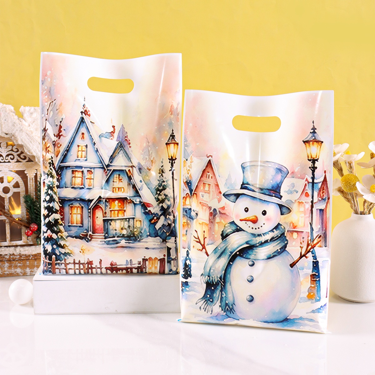 Pet Supplies Discount - 10/20/50 pezzi di sacchetti regalo natalizi