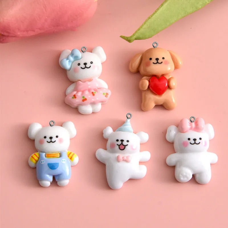 Pet Supplies Store - 10 Pezzi Ciondoli in Resina a