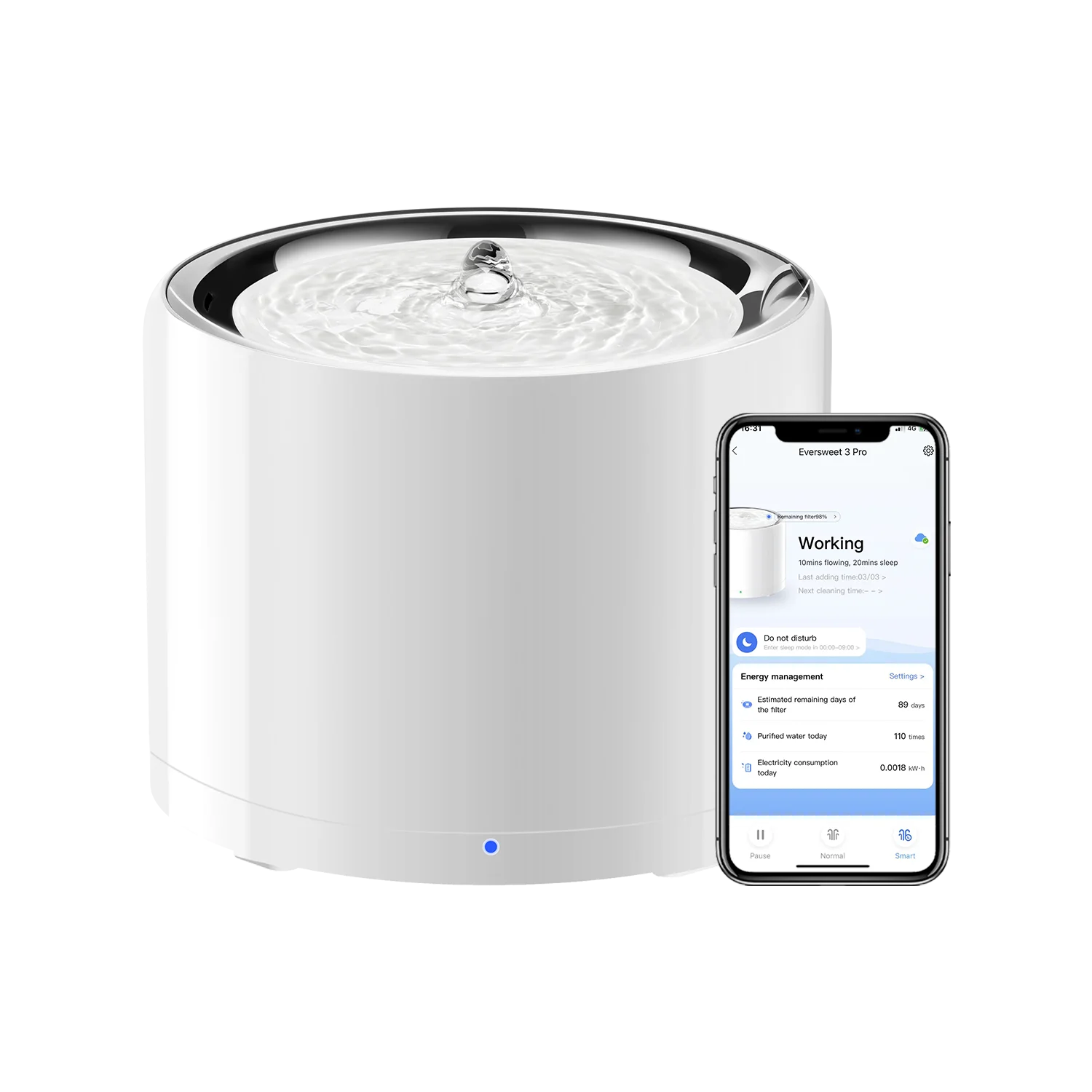 Fontana intelligente per anima - Automatic Pet Feeder recensione e prezzo