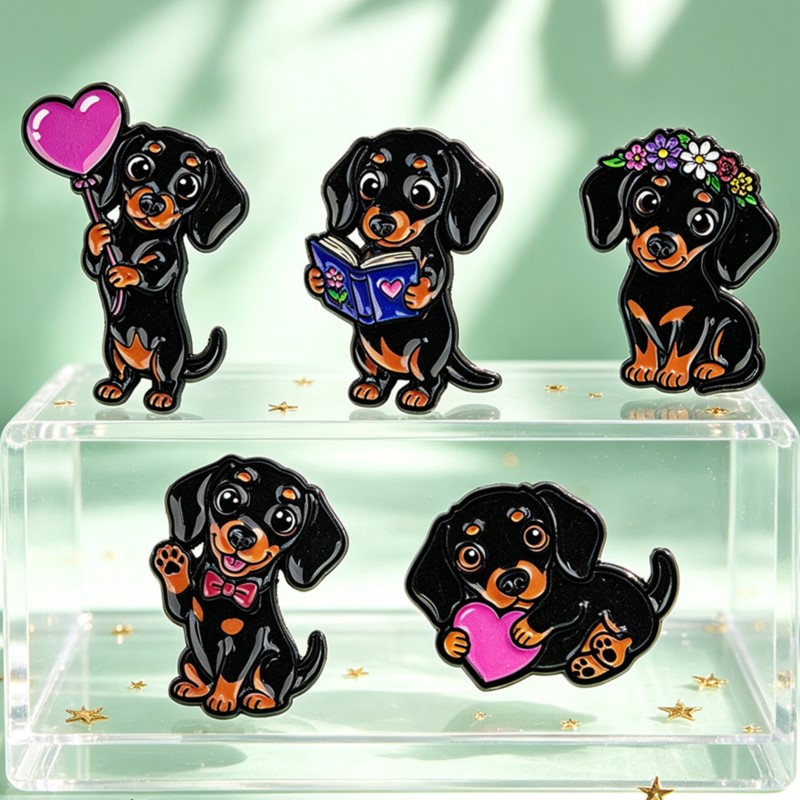 Set di 5 spille smaltate a for - Pet Supplies Store recensione e prezzo