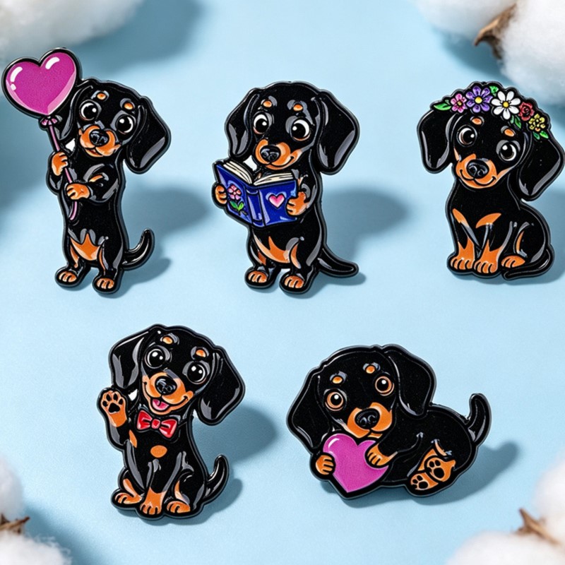 Set di 5 spille smaltate a for - Pet Supplies Store recensione e prezzo